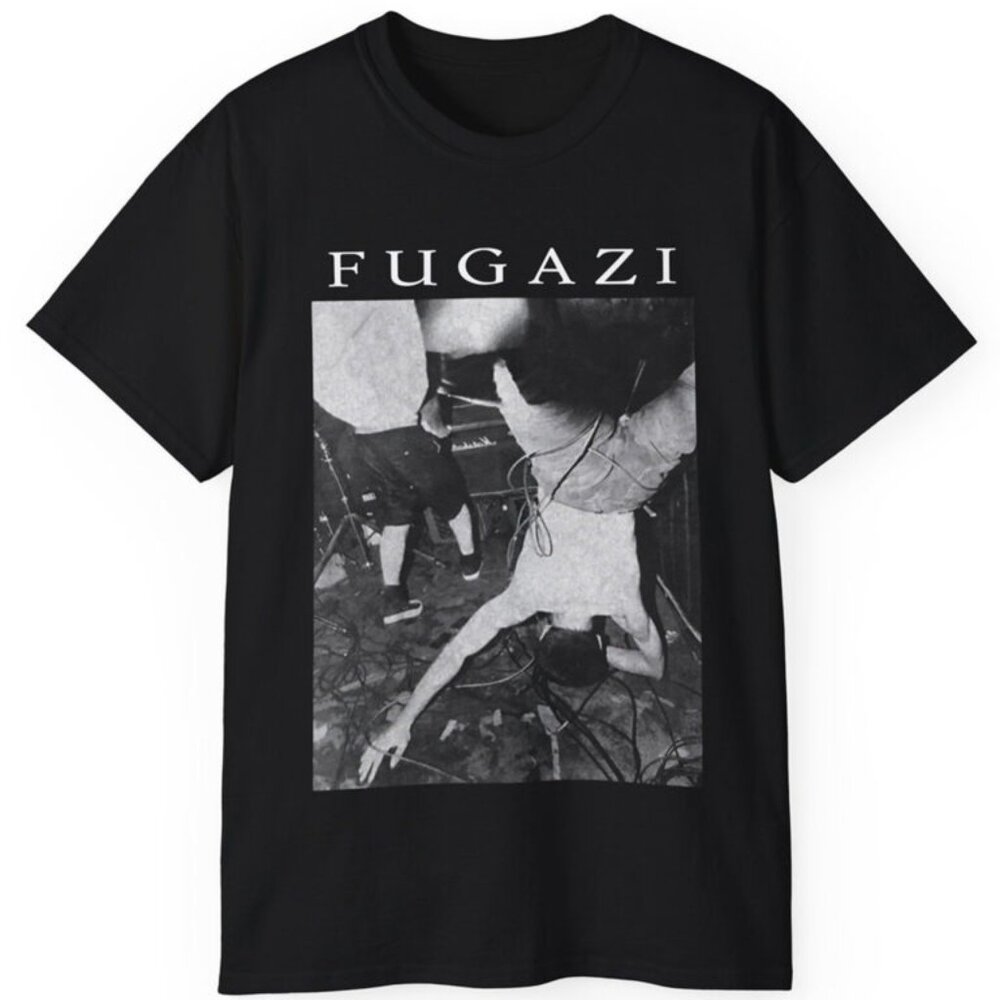Fugazi Vintage Rock Band T-Shirt 90s Punk Hardcore Music Tee 103